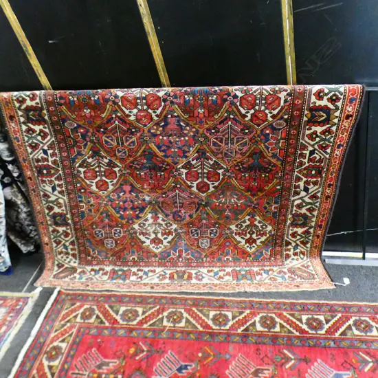 BAKHTIRI IRAN 2060x1480mm WOOL PILE WEAR EVIDENT