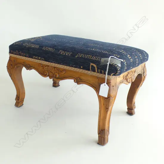 UPHOLSTERED STOOL 450x260mm