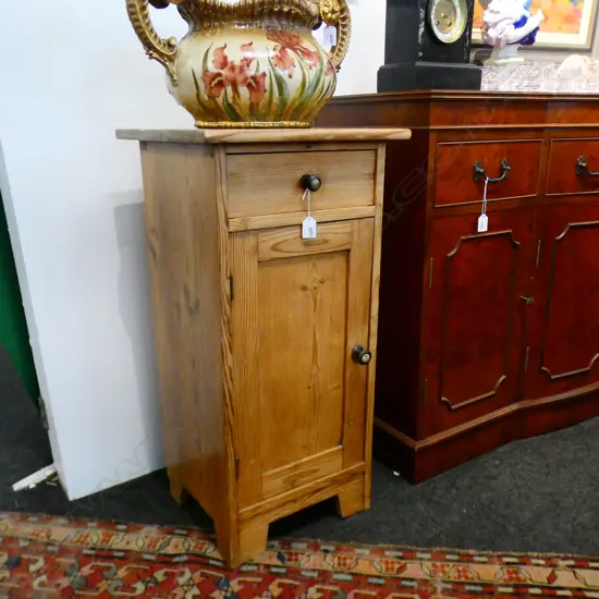 TALL PINE BESIDE CABINET, 400 x 380 x 800mm