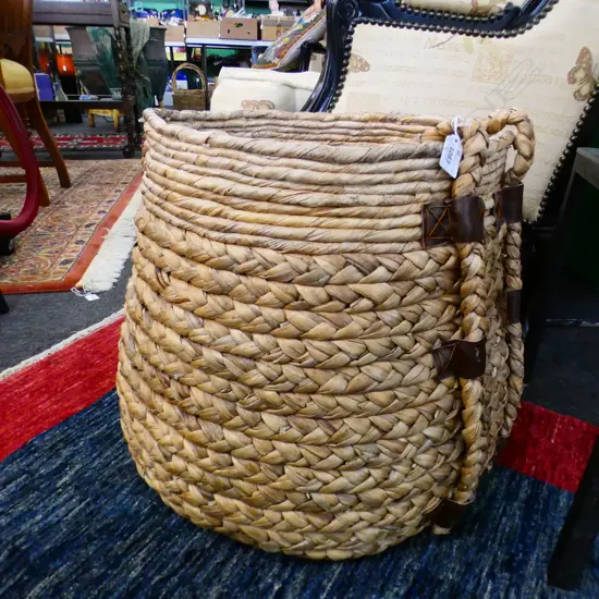 LARGE WOOVEN BASKET H500 MM