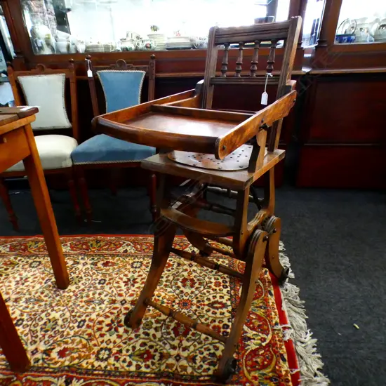 VINTAGE CHILDS CHAIR H.970mm