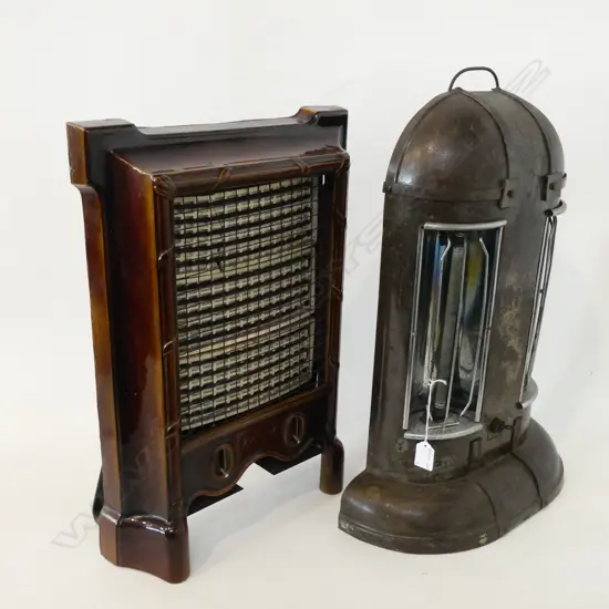 ART DECO HEATERS x 2- DECORATIVE OR REPAIR