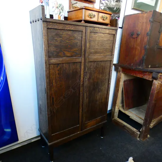 VINTAGE OAK CABINET 710x280x1310mm