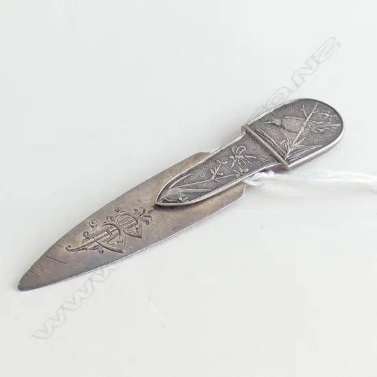 (20216) SILVER ARTS & CRAFTS STYLE BOOK MARK