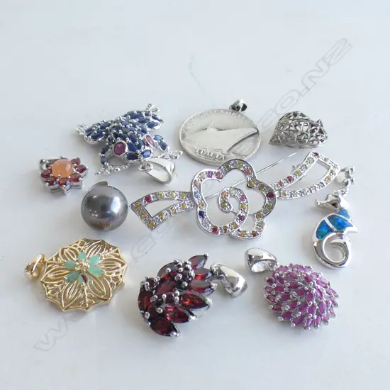 BAG ASST. 925 PENDANTS ETC