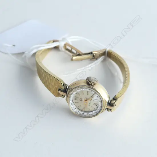 VINTAGE 'ELECTION' LADIES WRISTWATCH. MECHANICAL RUNNING. G/PLATE