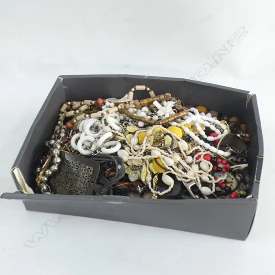 BOX ASST. COSTUME JEWELLERY