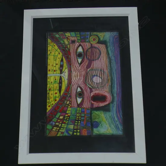 HUNDERTWASSER PRINT 320x460mm