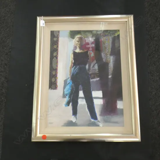 SERIGRAPH PASTEL PRINT SIGNED WOOLBRIDGE 530x390mm