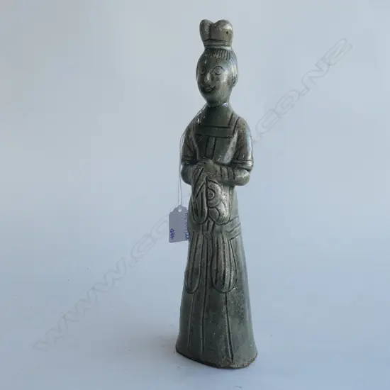 CELADON ORIENTAL FIGURE H.310mm