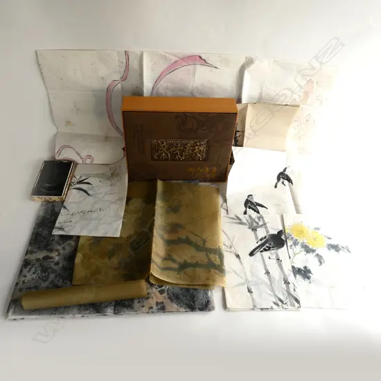 PAINTINGS AND STATIONERY SUPPLIES