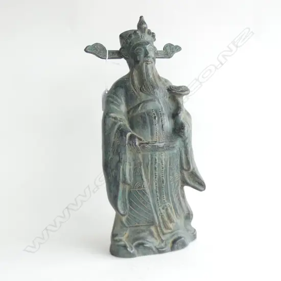 BRONZE CHINESE WISEMAN H.380mm