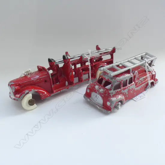 2 FUN HO FIRE ENGINES BOTH WITH BROKEN WHEELS
