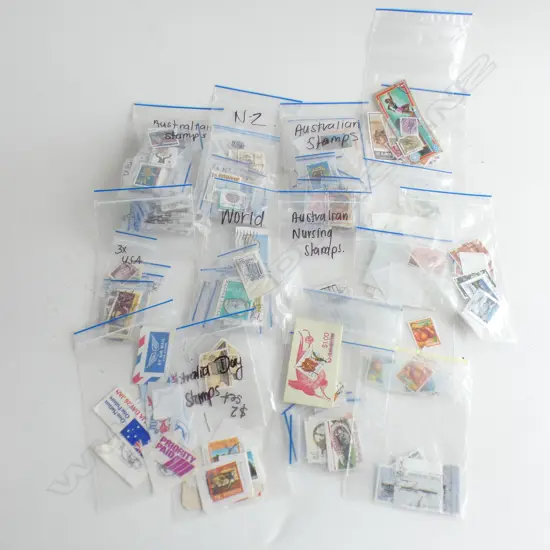 BAGS OF STAMPS NZ & AUSTRALIA