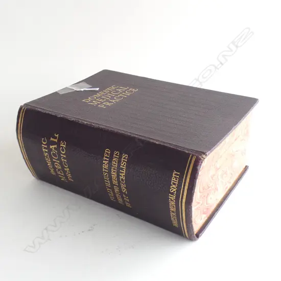 OLD BOOK; DOMESTIC MEDICAL PRACTISE