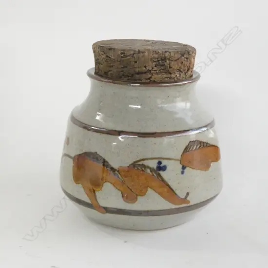 JOHN CRAWFORD JAR CORK LID H.145mm