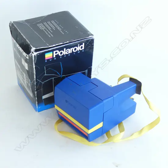 VERY RARE COLLECTABLE POLAROID SUPERCOLOUR 'ESPRIT' WITH BOX