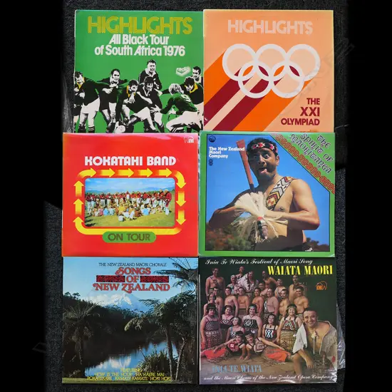 SIX NZ LP RECORDS....