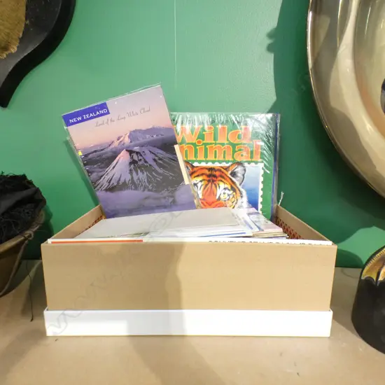 BOX ASST. NZ STAMP PACKS / FIRST DAY COVERS