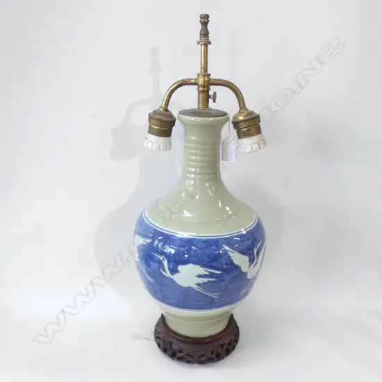 ORIENTAL LAMP AF (REQ. SHADE & WIRING) H.500mm