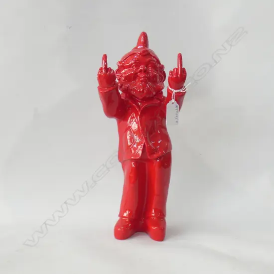 RED RESIN GNOME H.330mm