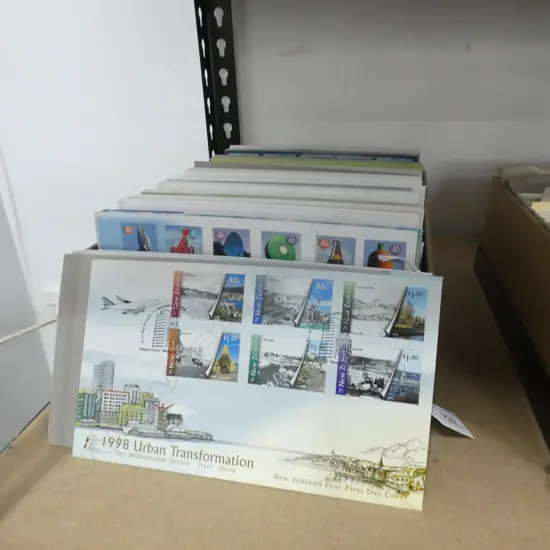 BOX NZ FIRST DAY COVERS 1993 - 98