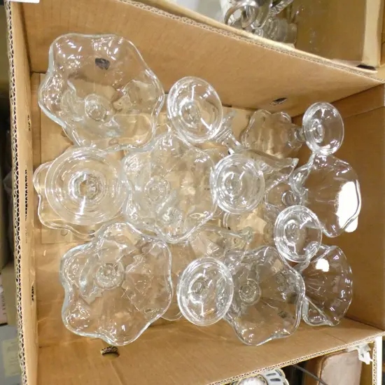 BOX LOT 14 PARFAIT / SUNDAE GLASSES