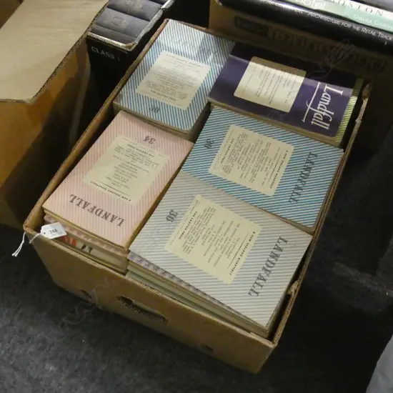 BOX LOT LANDFALL LITERATURE MAGAZINE