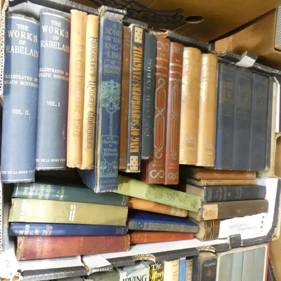 BOX LOT BOOKS; EDWARDIAN LITERATURE