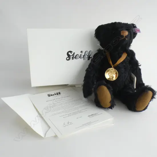 STEIFF COLLECTORS 2014 BEAR OF THE YEAR - WITH BOX & CERTIFICATE (L 300MM) 