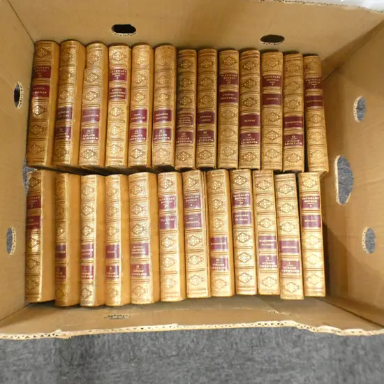 BOX LOT VINTAGE WAVERLY NOVELS