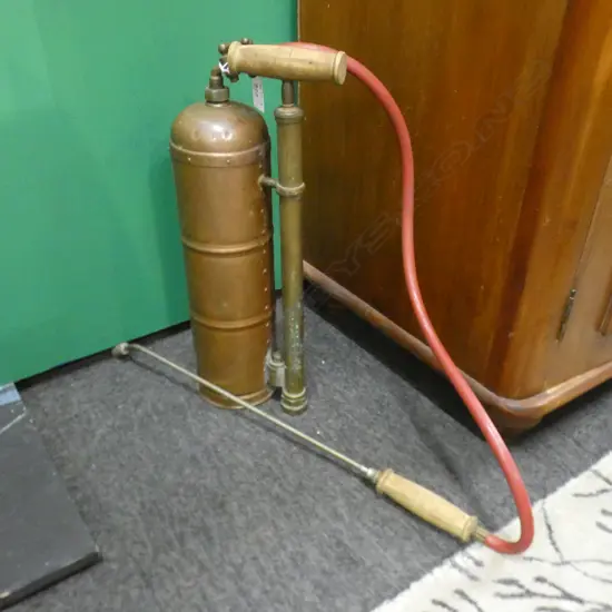 VINTAGE FRENCH COPPER SPRAYER H.420mm