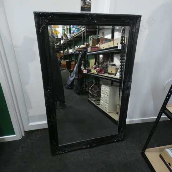 LARGE BLACK MIRROR 1140x740mm