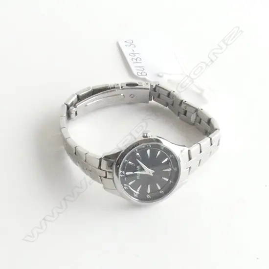 LADIES PULSAR SILVER TONE WATCH - REPORTED AS WORKING BUT NEEDS NEW BATTERY
