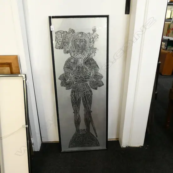 MEDIEVAL KNIGHT PRINT 1085x395mm