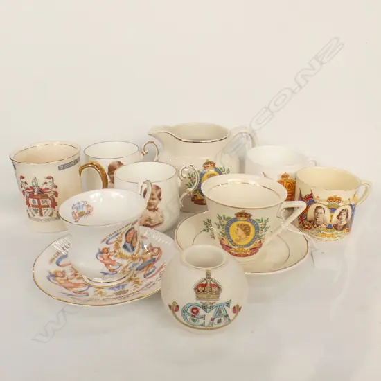 COLLECTION 9 CORONATION PCS - VARIOUS REIGNS