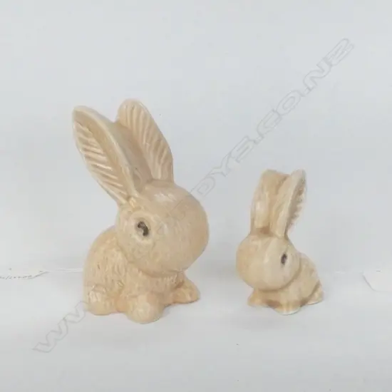 2 SYLVAC BROWN BUNNY'S H 120 MM