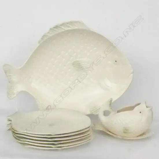 SHORTER & SONS 9 PC FISH SERVING SET L 370 MM