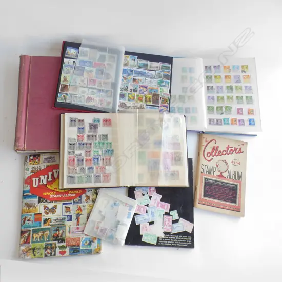 7 ASST. STAMP ALBUMS