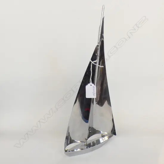 ART DECO CHROME YACHT H 350MM