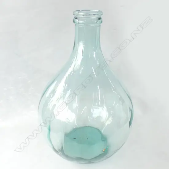 LARGE CARBOY GLASS BOTTLE H.420mm