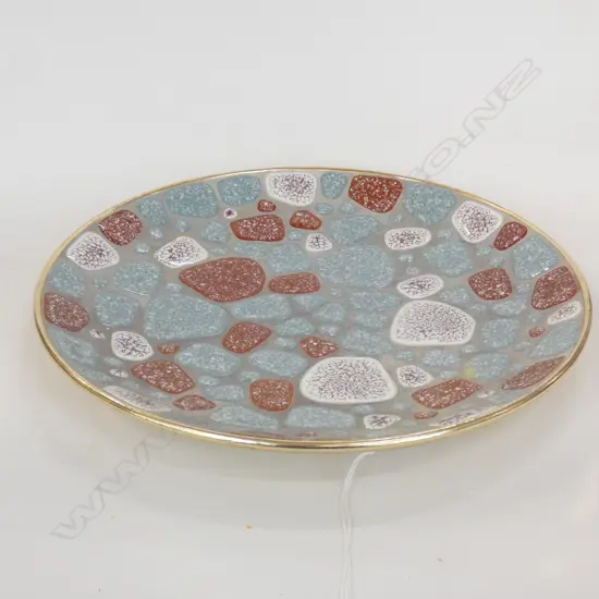 JOHN CRIGHTON STYLE ENAMEL PLATE DIA 750MM