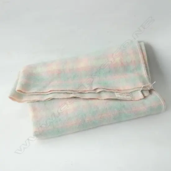 ONEHUNGA TIKI LABLE WOOLLEN BLANKET