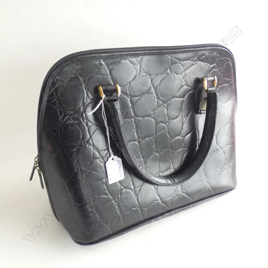 MULBERRY BOLIDE CROC BAG + DUST BAG Image 1++