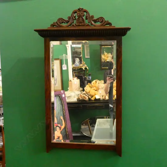 LARGE EDWARDIAN MIRROR 1000x630mm