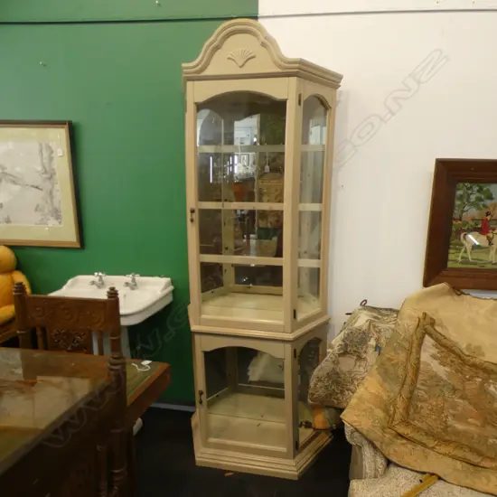 2 PCE DISPLAY CABINET 800x310x2030mm