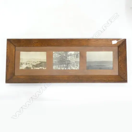 VINTAGE TRIPTYCH PHOTOS - SAMOA...