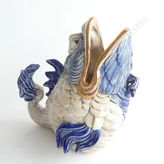 MARTIN BROS. COPY FISH JUG