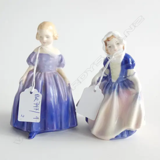 2 ROYAL DOULTON FIGURINES; 'DINKY DO' & 'MARIE' H.120mm