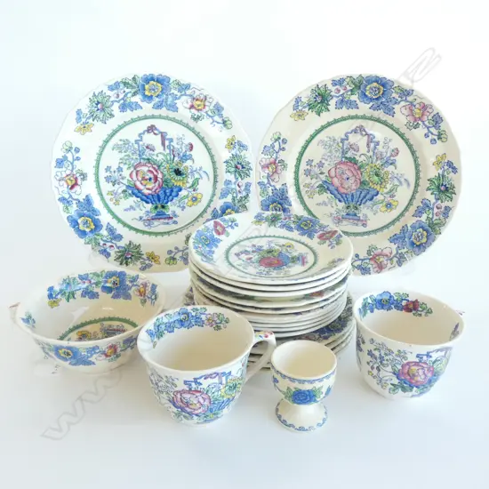 20 PCS MASONS STRATHMORE - PLATES / C&S ETC.. SOME A/F